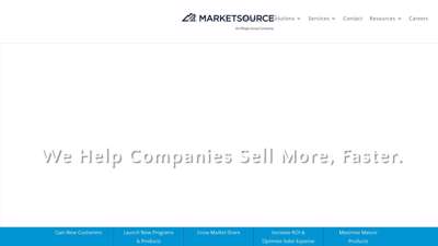 
                            4. Improving the sales funnel starts with MarketSource
