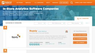 
 In-Store Analytics - FeaturedCustomers  

