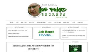 
Indeed Axes Some Affiliate Programs for Publishers - Job ...  
