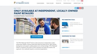 
Independent Locally Owned Dealers - PPG Pittsburgh Paints
