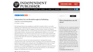 
Independent Success! Breakthroughs in Publishing  
