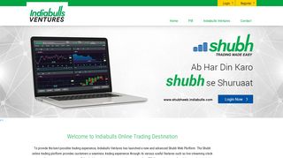 
                            3. Indiabulls Online Trading - Online Trading India, Internet ... - Indiabulls Ventures Portal