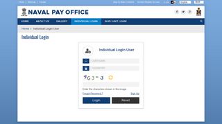 
                            4. Individual Login | Naval Pay Office - Indian Navy - Www Indiannavy Nic In Portal