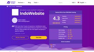 
                            4. IndoWebsite Review 2020 – Watch Out for These Hidden Costs! - Indowebsite Portal
