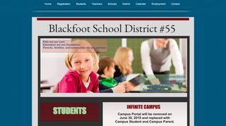 
                            7. Infinite Campus - Blackfoot School District - Blackfoot Login