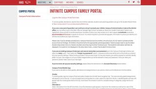 
                            1. Infinite Campus Family Portal | Littleton Public Schools - Heritage High School Campus Portal