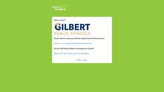
Infinite Campus - Gilbert, AZ Login
