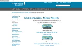 
                            1. Infinite Campus Login - Madison, Wisconsin | Enrollment - Mmsd Ic Portal