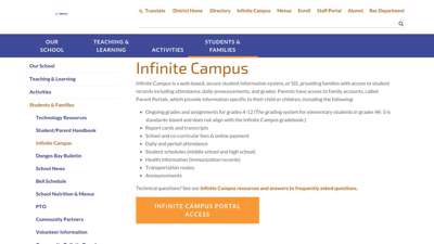 
Infinite Campus - Mequon-Thiensville School District
