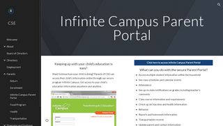 
                            7. Infinite Campus Parent Portal - CSE - Portal Cse