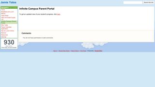 
                            5. Infinite Campus Parent Portal - Jamie Yates - Google Sites - Hahira Middle School Parent Portal