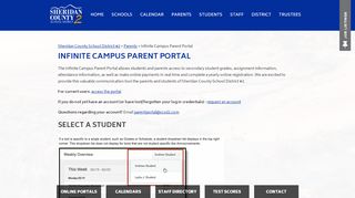 
                            7. Infinite Campus Parent Portal | Sheridan County School ... - Sheridan Powerschool Portal