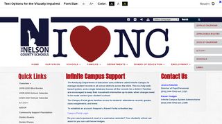 
                            2. Infinite Campus Support - Nelson County Schools - Nelson County High School Parent Portal