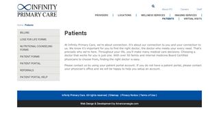 
                            2. Infinity Primary Care Patient Information - Infinity Primary Care Novi Patient Portal