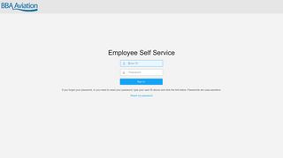 
                            1. Infor Employee Self Service - Bba Aviation Employee Portal