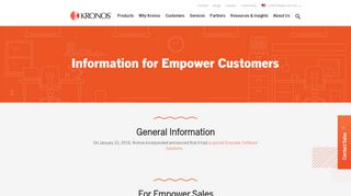 
                            7. Information for Empower Customers | Kronos - Timeweb Ingles Portal Empower