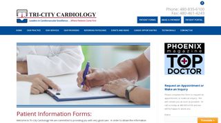 
                            4. Information for Our Patients - Tri-City Cardiology - Tricity Cardiology Patient Portal