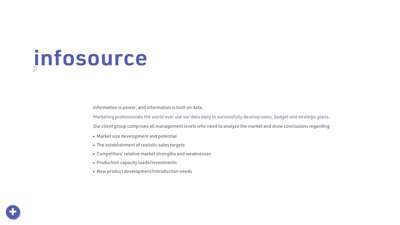 infosource – Power in data