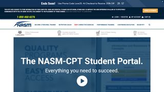 
                            4. Inside the NASM Student Portal - Pass the NASM-CPT! - Nasm Central Portal