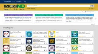 
                            1. InsideND - University of Notre Dame - Nd Student Portal
