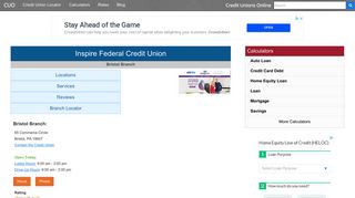 
                            3. Inspire Federal Credit Union - Credit Unions Online - Inspire Federal Credit Union Portal