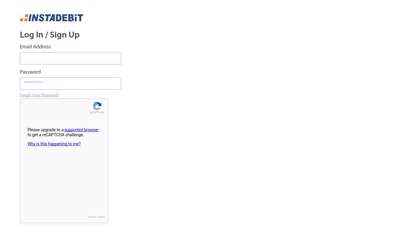 
                            1. Instadebit > Log In