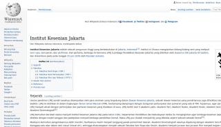 Institut Kesenian Jakarta - Wikipedia bahasa Indonesia, ensiklopedia ... - Ikj Portal