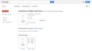 
                            7. Institutions of Higher Education: Index, by State and ... - Onondaga Community College Angel Portal
