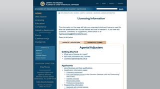 
                            3. Insurance Agent Licensing - Department of Financial Services - My Florida Insurance License Portal