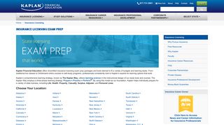 
                            5. Insurance Licensing Exam Prep - Kaplan Financial - Portal Kaplan Re.com