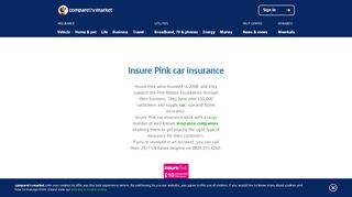 
                            3. Insure Pink car insurance | Compare the Market - Insure Pink Portal