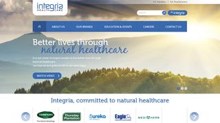
                            2. Integria | Natural Healthcare Brands - Integria Portal