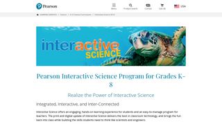 
                            4. Interactive Science Program | Pearson Elementary and Middle ... - Interactive Science Pearson Portal