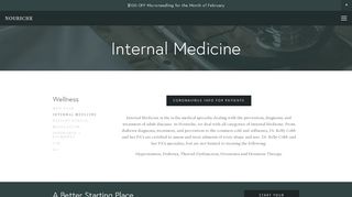
                            3. Internal Medicine — Nouriche - Dr Kelly Cobb Patient Portal