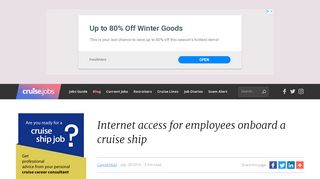 
                            5. Internet access for employees onboard a cruise ship - Ncl Crew Internet Portal