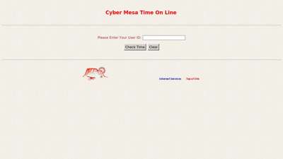 Internet at Cyber Mesa - Time On Line