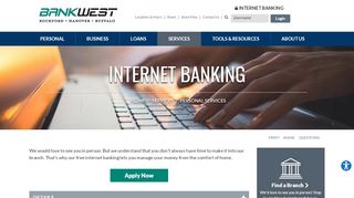 
                            9. Internet Banking | BANKWEST | Buffalo, MN - Rockford, MN ... - Bankwest Portal Business