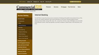 
                            5. Internet Banking - Commercial Bank & Trust - Commercial Bank And Trust Portal