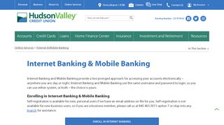 
                            7. Internet Banking - Mobile Banking | Hudson Valley Credit Union - First Option Credit Union Internet Banking Portal
