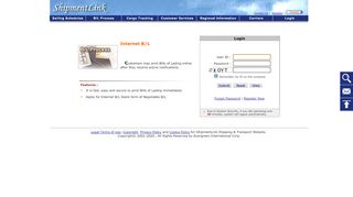 
                            8. Internet B/L - ShipmentLink - Shipmentlink Portal