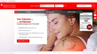 
                            3. Internet-Filiale - Sparkasse Freiburg-Nördlicher Breisgau - Sparkasse Freiburg Online Banking Portal