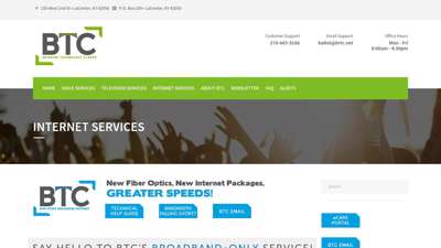 Internet Services - BTC Services