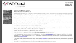 
                            3. Internship Matching Questions & Answers - D&D Digital - Portal Dicas Org