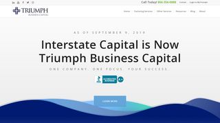 
                            3. Interstate Capital is Now Triumph Business Capital - Interstate Capital Portal