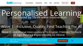 
                            2. Intervention strategies proven-to-improve school & student ... - Sam Learning Sign Up