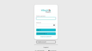 
                            5. InTouch Health - Log On - Intouch Patient Portal
