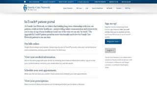 
                            1. InTouch® patient portal | Family Care Network | Medical Clinics ... - Intouch Patient Portal