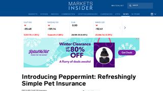 
Introducing Peppermint: Refreshingly Simple Pet Insurance ...  
