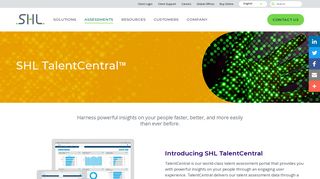 Introducing SHL TalentCentral - SHL