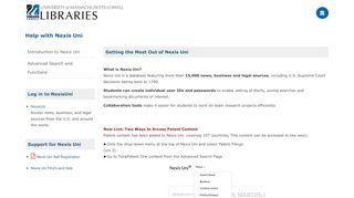 
                            8. Introduction to Nexis Uni - Help with Nexis Uni - LibGuides at ... - Total Patent Login